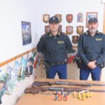 Operazione antibracconaggio della Polizia Provinciale in Sila, due denunce e sequestri di armi.