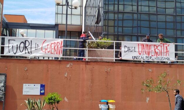 RICEVIAMO E PUBBLICHIAMO DAL COORDINAMENTO UNIVERSITARIO DELL’UNICAL
