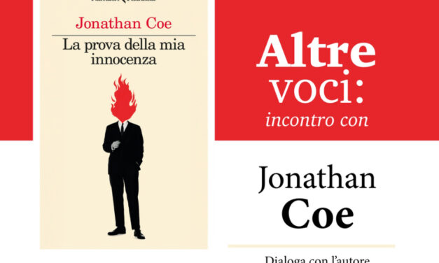 COMUNICATO STAMPA      Altre voci. Jonathan Coe sarà ospite del Premio Sila a Cosenza