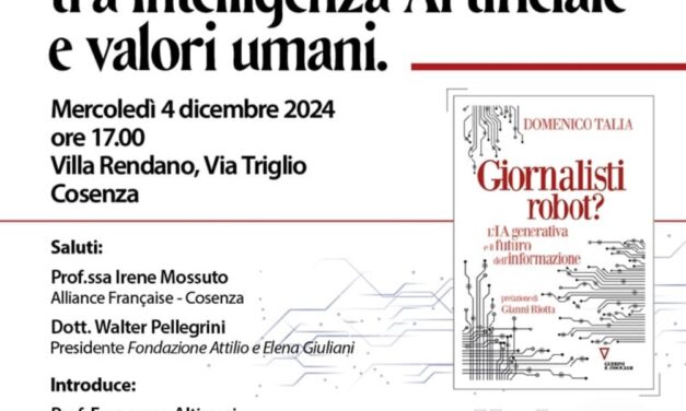 “Giornalisti robot”, Edizioni Guerini e Associati, 2024.