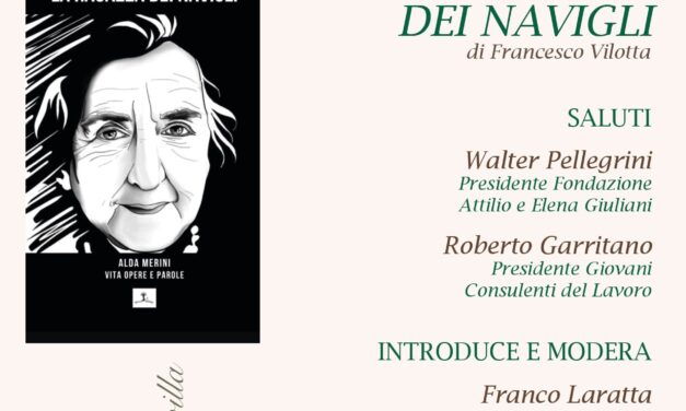 Presentazione de La Ragazza dei Navigli. Vita, Opere e Parole di Alda Merini di Francesco Vilotta La poesia italiana torna a emozionare con il nuovo libro di Francesco Vilotta, “La Ragazza dei Navigli. Vita, Opere e Parole di Alda Merini”.