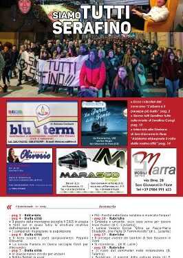 IL QUINDICINALE DI GENNAIO IN EDICOLA DEDICATO ALLA TRAGICA MORTE DI SERAFINO