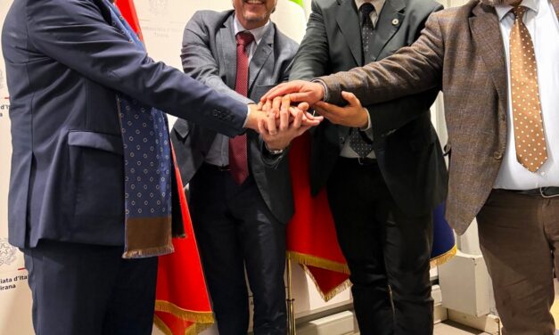 Il neo Ambasciatore d’Italia in Albania incontra a Tirana il Commissario della Fondazione Arbëresh