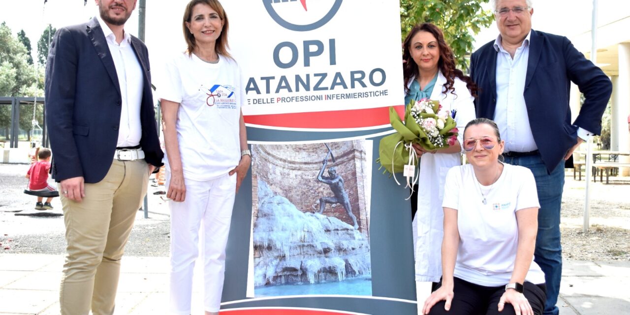 SALUTE AL PARCO IMPASTATO DI LAMEZIA, OPI CATANZARO CELEBRA LA PREVENZIONE CON GLI INFERMIERI PROTAGONISTI