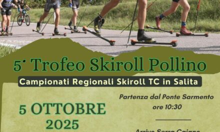 COMUNICATO STAMPA PROSEGUE LA STAGIONE AGONISTICA DEL CAL: DOMENICA IN BASILICATA IL 5° TROFEO SKIROLL POLLINO