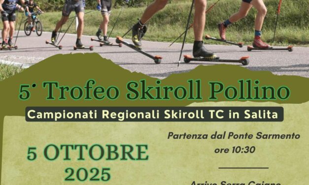 COMUNICATO STAMPA     PROSEGUE LA STAGIONE AGONISTICA DEL CAL:  DOMENICA IN BASILICATA IL 5° TROFEO SKIROLL POLLINO