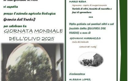 L’UNESCO di San Giovanni in Fiore celebra la giornata mondiale dell’Ulivo