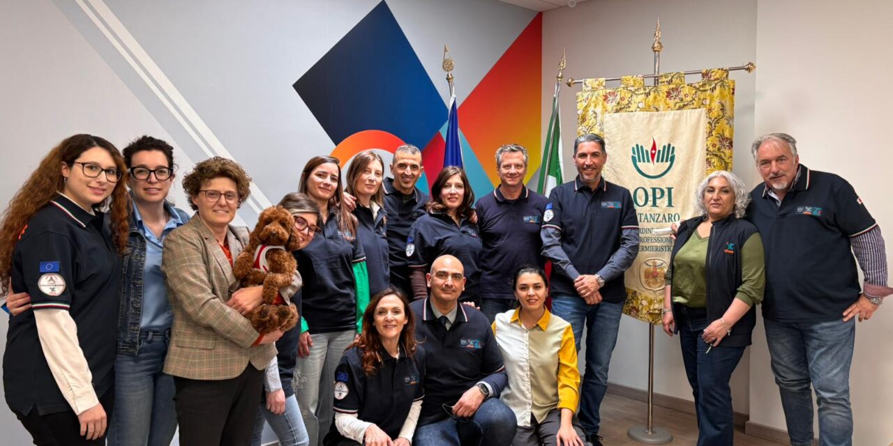 COMUNICATO STAMPA  NASCE CIVES CATANZARO: OPI ED INFERMIERI IN PRIMA LINEA NELLE EMERGENZE SANITARIE