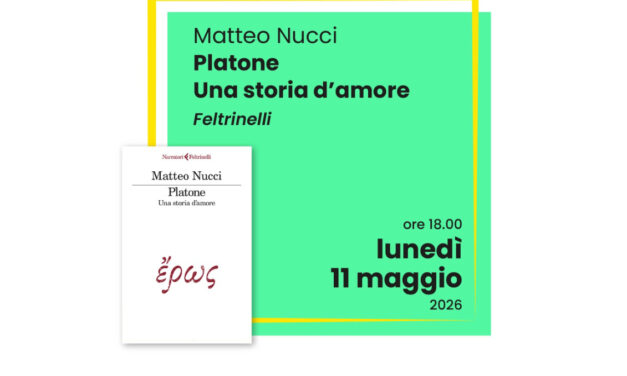 COMUNICATO STAMPA     Decina 2026  Matteo Nucci con “Platone una storia d’amore” al Premio Sila