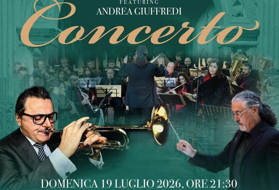 Tropea apre le porte alla grande musica: Andrea Giuffredi e l’Orchestra di Fiati “Città di Tropea” protagonisti di una serata di alto profilo culturale