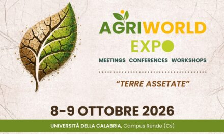 Agricoltura: all’Università della Calabria la terza edizione di AGRIWORLD EXPO, focus nazionale sulle “Terre Assetate”