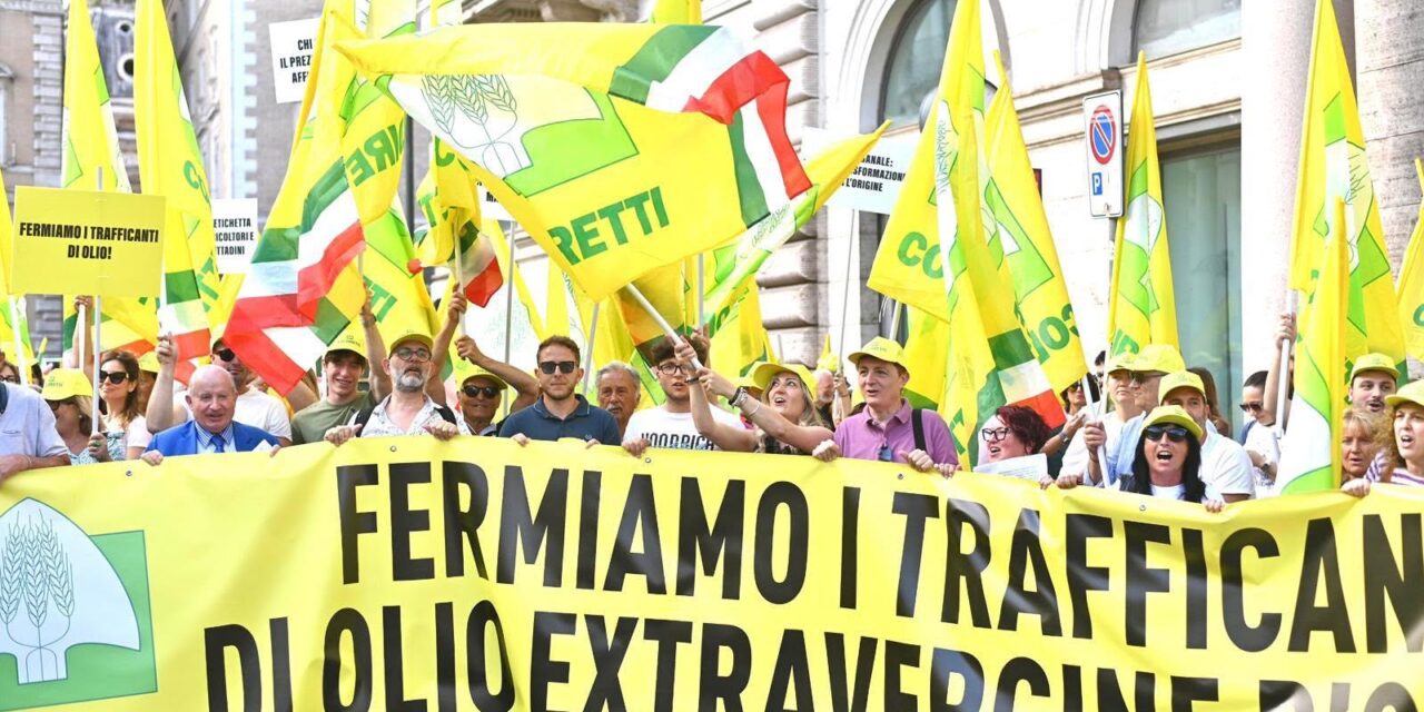 OLIO, COLDIRETTI/UNAPROL/FOA ITALIA: SUBITO IL BANDO INDIGENTI, CONTROLLI HIGH-TECH CONTRO LE FRODI