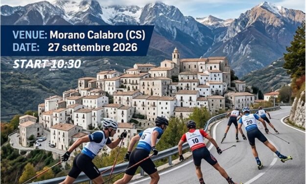 COMUNICATO STAMPA  STAGIONE AGONISTICA CAL,  DOMENICA 27 SETTEMBRE IL 1° TROFEO MORANO CALABRO DI SKIROLL